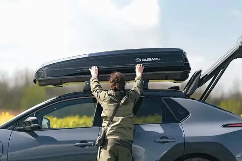 Subaru kompaktā jumta kaste Black